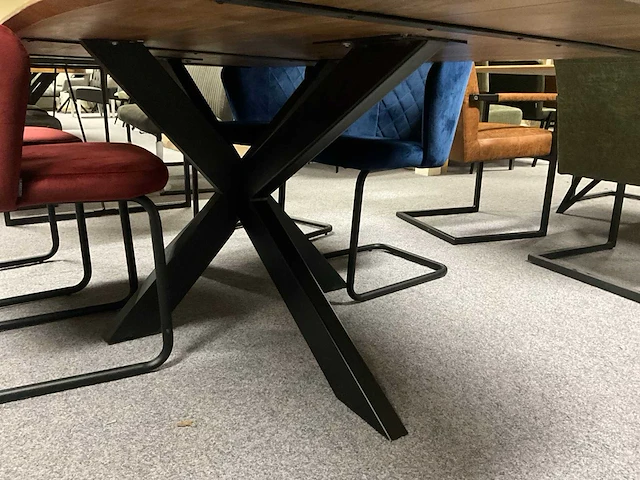 Eetkamertafel met 6 stoelen - afbeelding 4 van  9