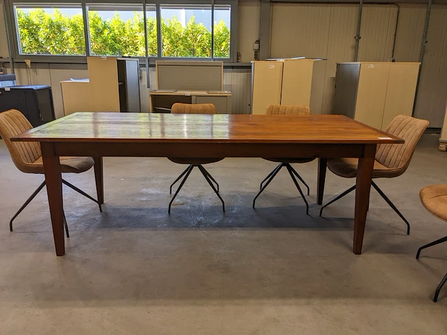 Eetkamertafel met 6x draaistoel - afbeelding 5 van  12