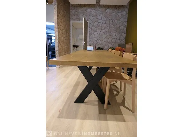 Eetkamertafel met 8x stoel - afbeelding 5 van  10
