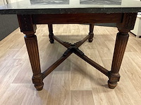 Eetkamertafel met blauwe steen - afbeelding 3 van  4