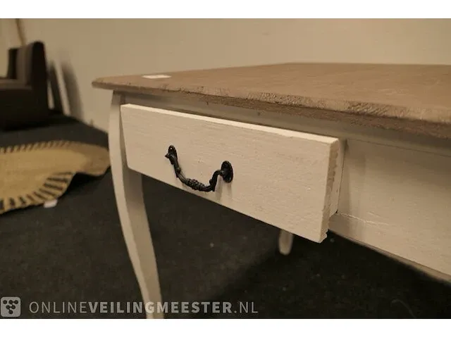 Eetkamertafel met lade - afbeelding 4 van  8