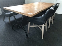 Eetkamertafel met stoelen en bank - afbeelding 10 van  10