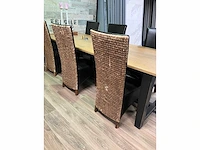 Eetkamertafel met stoelen - afbeelding 7 van  9