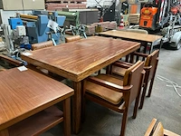 Eetkamertafel met stoelen - afbeelding 10 van  10
