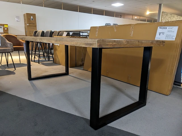 Eetkamertafel nijwie, otis - rambo, mango - afbeelding 3 van  6