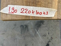 Eetkamertafel oud eiken (220 x 100) - afbeelding 6 van  6