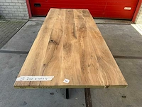 Eetkamertafel oud eiken (230 x 100) - afbeelding 1 van  5