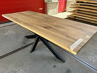 Eetkamertafel oud eiken (230 x 100) - afbeelding 2 van  5
