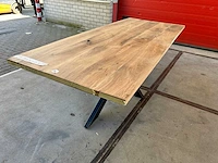 Eetkamertafel oud eiken (230 x 100) - afbeelding 5 van  5