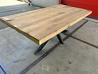 Eetkamertafel oud eiken (230 x 115) - afbeelding 3 van  4