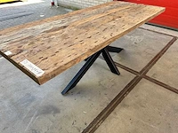Eetkamertafel oud eiken (240 x 95) - afbeelding 3 van  5