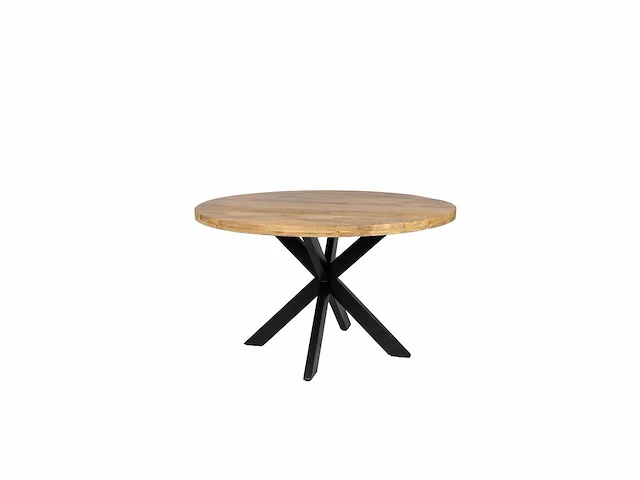 Eetkamertafel rond mango 100 cm - afbeelding 2 van  3