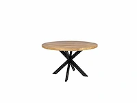 Eetkamertafel rond mango 100 cm - afbeelding 2 van  3