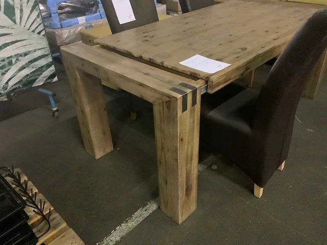Eetkamertafel uitschuifbaar - afbeelding 4 van  9