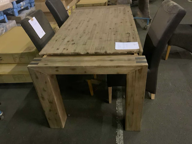Eetkamertafel uitschuifbaar - afbeelding 5 van  9