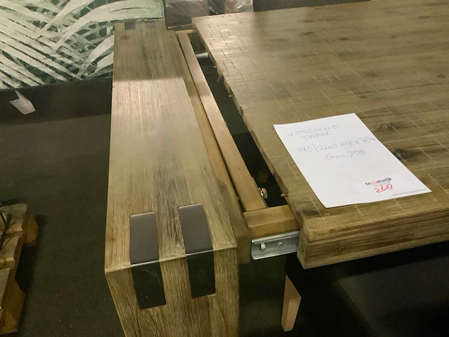 Eetkamertafel uitschuifbaar - afbeelding 9 van  9