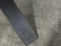 Eettafel - ø 120 cm - zwart, kave home, argo - afbeelding 5 van  5