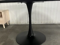 Eettafel - ø 120 cm - zwart | woood, sammy - afbeelding 3 van  5