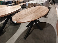 Eettafel - ovaal - 210x100 cm - afbeelding 1 van  7