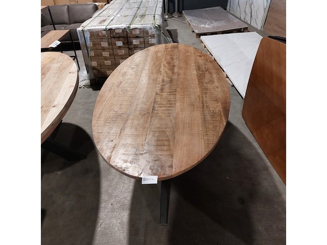 Eettafel - ovaal - 210x100 cm - afbeelding 2 van  7
