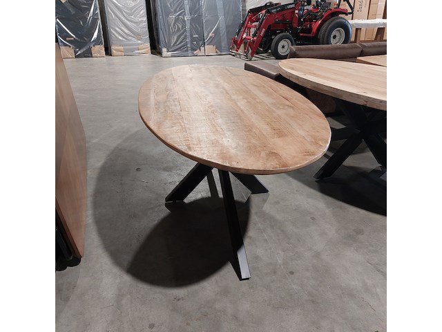 Eettafel - ovaal - 210x100 cm - afbeelding 4 van  7