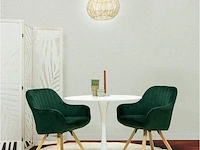 Eettafel diameter 80cm milton & oldbrook, prague - afbeelding 2 van  3