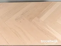 Eettafel eiken visgraat blad 220 x 98 cm - afbeelding 6 van  6