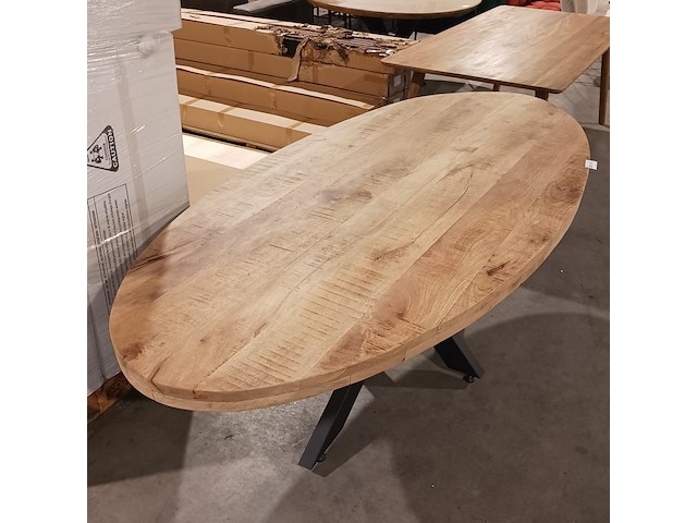 Eettafel mango – 210x100 cm, 2024 - afbeelding 1 van  8