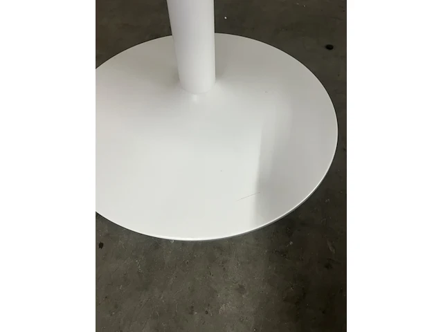 Eettafel marmer - ø 110 cm - wit by fonq - afbeelding 6 van  6