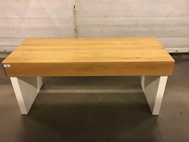 Eettafel met beuken blad - afbeelding 1 van  4