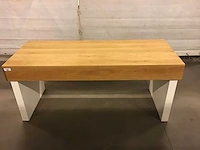 Eettafel met beuken blad - afbeelding 1 van  4