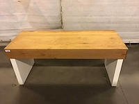Eettafel met beuken blad - afbeelding 1 van  5