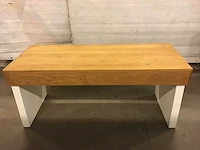 Eettafel met beuken blad - afbeelding 1 van  5