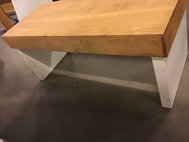 Eettafel met beuken blad - afbeelding 4 van  5