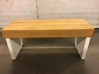 Eettafel met beuken blad - afbeelding 1 van  4