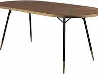 Eettafel moos, hendrix 180x90 cm