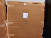 Eettafel rond 130 cm mangohout, 2025 - afbeelding 2 van  2