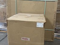 Eettafel, studio henk | 130x4cm | hpl fenix nero ingo verjongde randafwerking, zwart - afbeelding 2 van  2