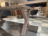 Eettafel, x-poot - afbeelding 2 van  4