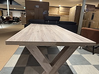 Eettafel, x-poot - afbeelding 3 van  4