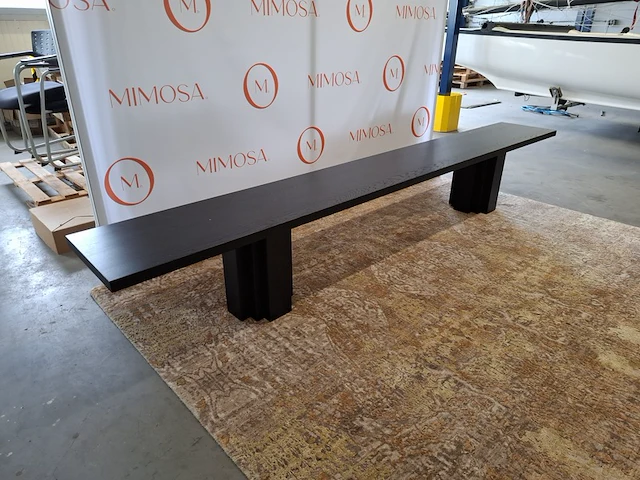 Eettafelbank mokko amsterdam, 300 brut - afbeelding 4 van  11