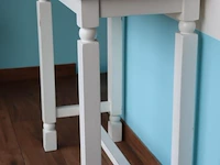Eettafel/sidetable 110x55x110cm - afbeelding 1 van  3