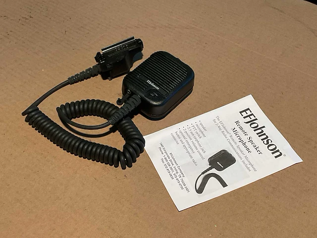 Ef johnson remote speaker microphone (7x) - afbeelding 4 van  5