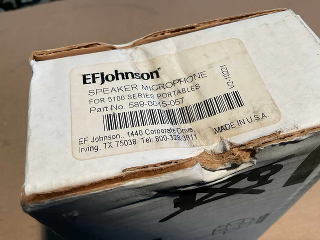 Ef johnson remote speaker microphone (7x) - afbeelding 5 van  5