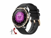 Efolen dames smartwatch - rosgoud - telefoonfunctie spraakassistent efolen - afbeelding 1 van  5