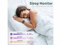 Efolen dames smartwatch - rosgoud - telefoonfunctie spraakassistent efolen - afbeelding 3 van  5