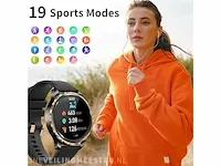 Efolen dames smartwatch - rosgoud - telefoonfunctie spraakassistent efolen - afbeelding 4 van  5