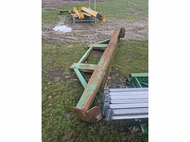 Egalisatiebord grondschuif sneeuwschuif - afbeelding 1 van  3