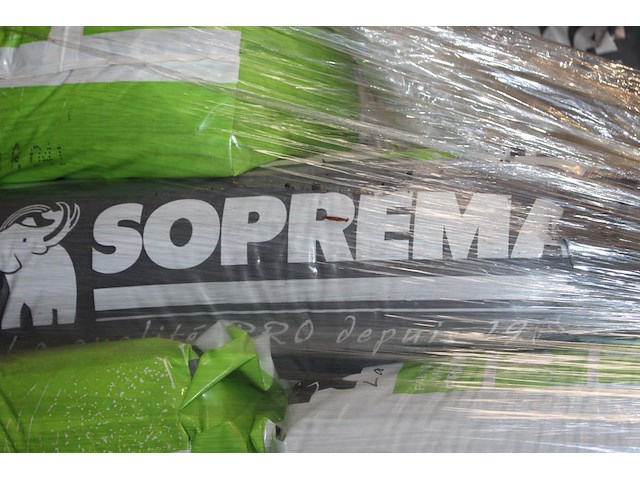 Egalisatiemateriaal soprema vermaspha op pallet. ca. 25 zakken. - afbeelding 2 van  2