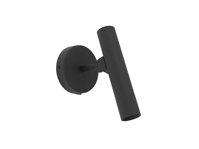 Eglo almudaina wandlamp led 20 cm zwart staal - afbeelding 1 van  3